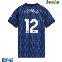 Arsenal Jurrien Timber #12 Gostujuci Dres za Ženska 2025-26 Kratak Rukav